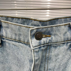 Blue Denim Faded Straight – Damen