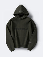Grey Cotton Logo Pullover - Men's