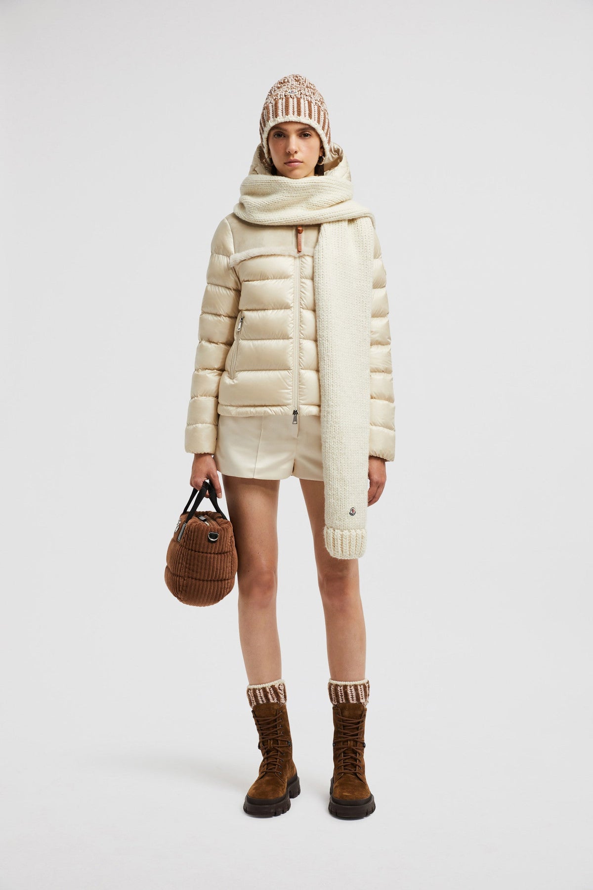 Beauvais Short Down Jacket – crafted from recycled longue saison outer fabric Longue saison lining Down-filled – LUX VERSE Luxury Designer Fashion Outlet