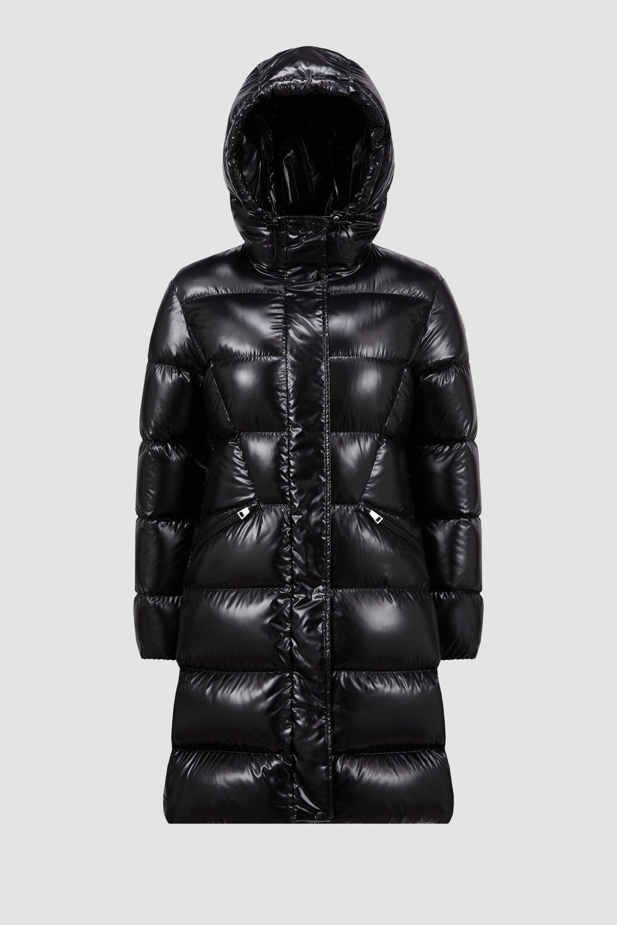 Bellevue Long Down Jacket – quintessentially, the Bellevue down jacket is crafted from our iconic nylon laqué – LUX VERSE Luxury Designer Fashion Outlet