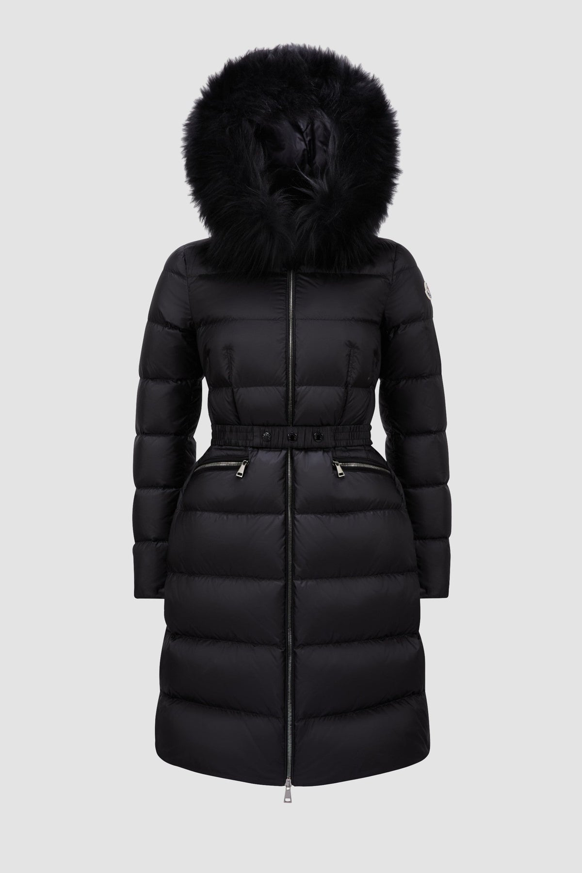 Boedic Long Down Jacket – inspired by the'70s, the Barante down jacket is crafted from nylon with a glossy – LUX VERSE Luxury Designer Fashion Outlet
