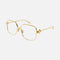 Bottega Veneta squared metal frame