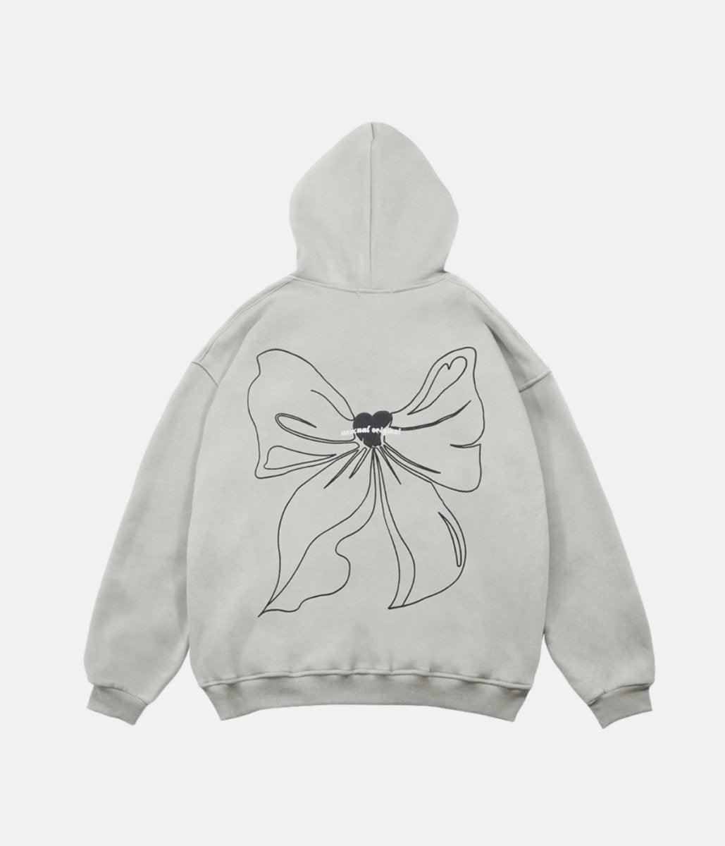 Bowknot Hoodie – and back Fit type: Regular Fit Available sizes: M, L, XL SIZING INFO SIZE – LUX VERSE Luxury Designer Fashion Outlet