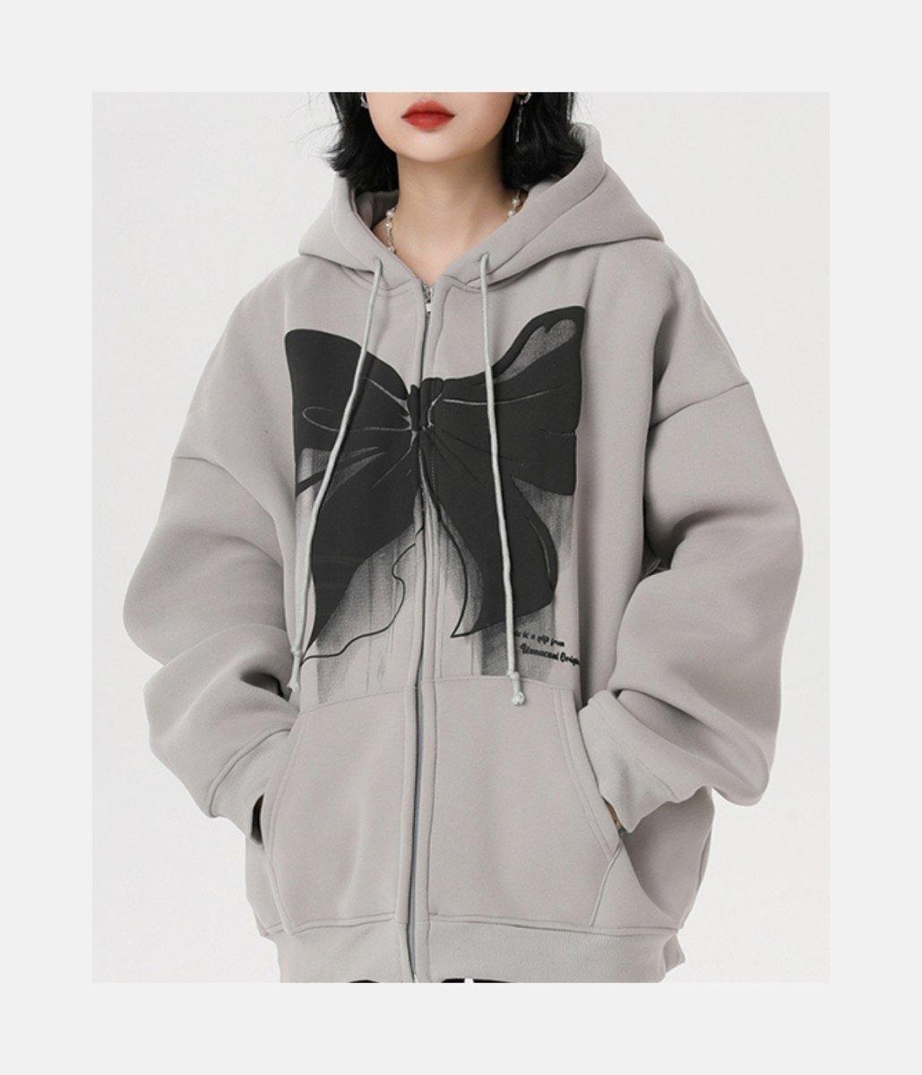 Bowknot Hoodie – and back Fit type: Regular Fit Available sizes: M, L, XL SIZING INFO SIZE – LUX VERSE Luxury Designer Fashion Outlet