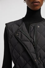 Butor Long Down Vest – a lightweight style, the puffer comes with snap button closure – LUX VERSE Luxury Designer Fashion Outlet