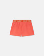 Greca Border Swim Shorts – greca border Medusa motif Lateral pockets Barocco mesh slip lining Elastic waistband – LUX VERSE Luxury Designer Fashion Outlet