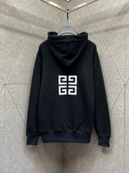 Navy Cotton Logo Pullover - Men's