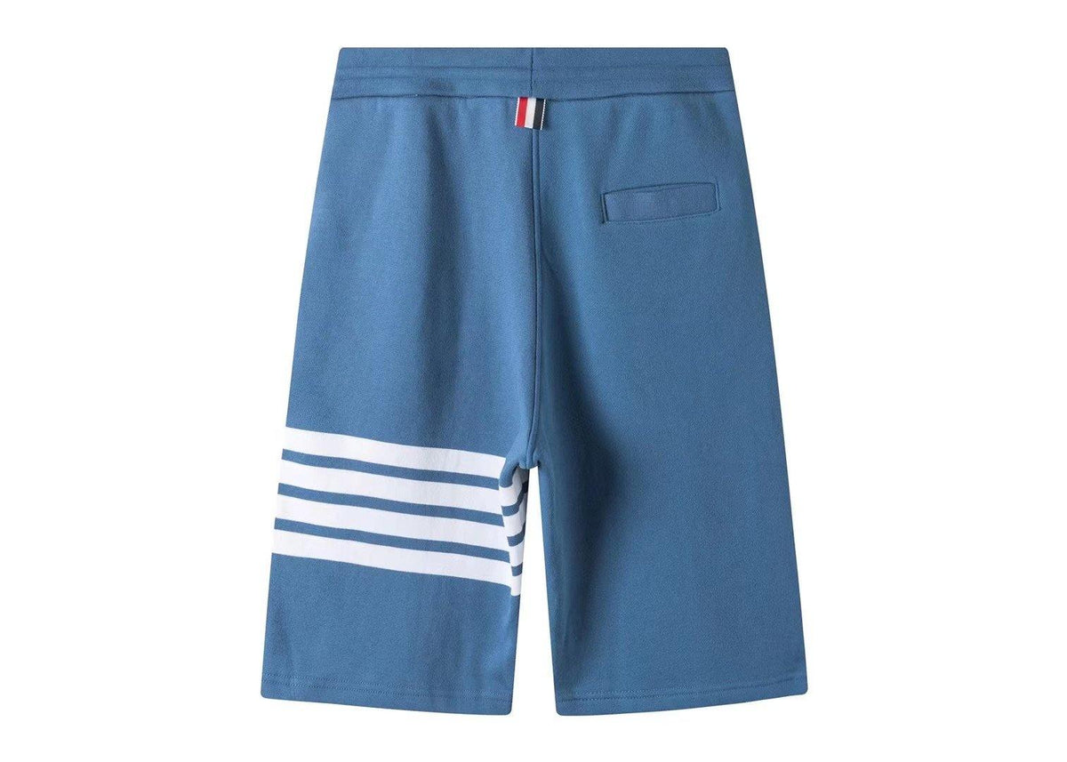Red Jersey Bar Stripe Drawstring - Men's