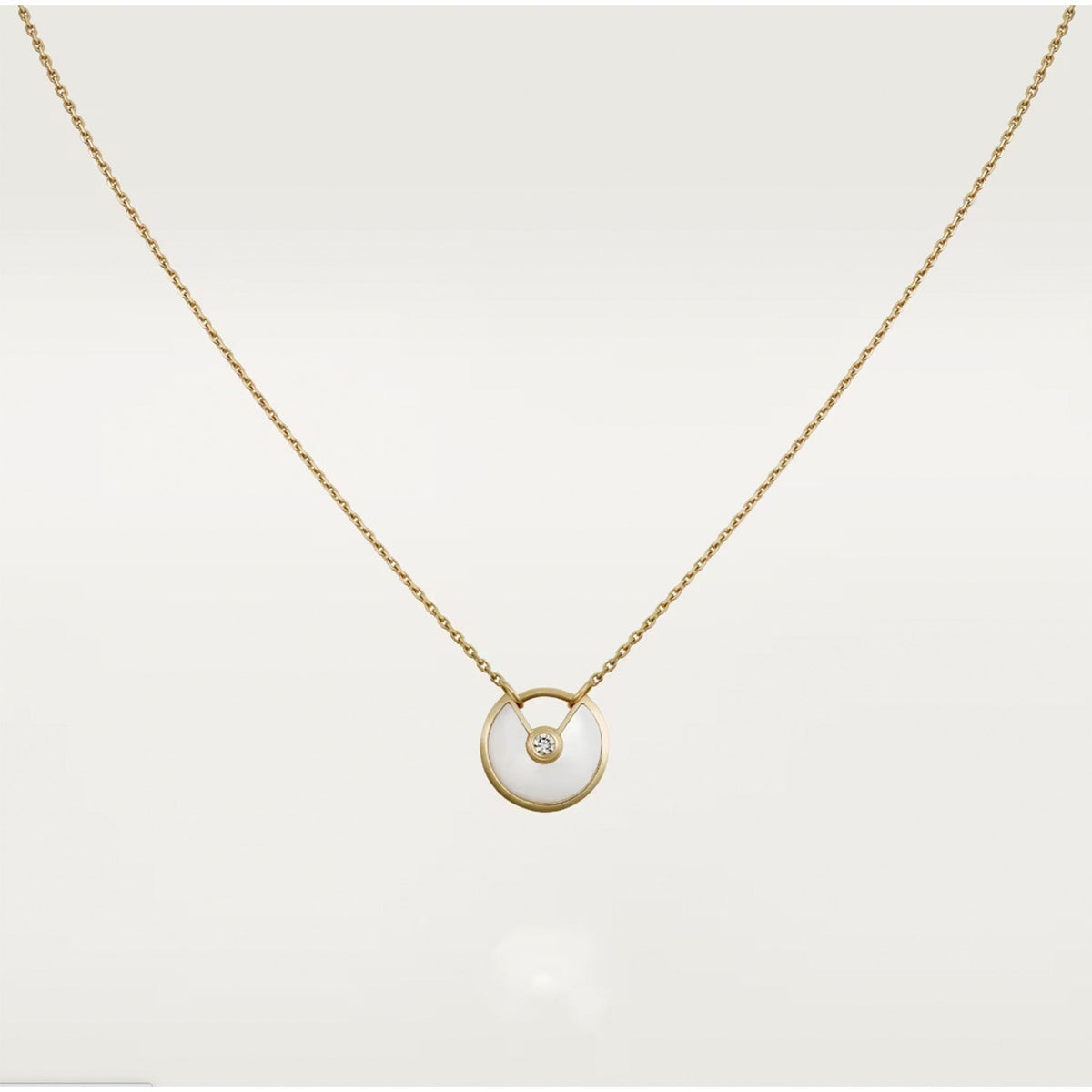 Amulette Rose Gold Mop Necklace – LUX VERSE Luxury Designer Fashion Outlet