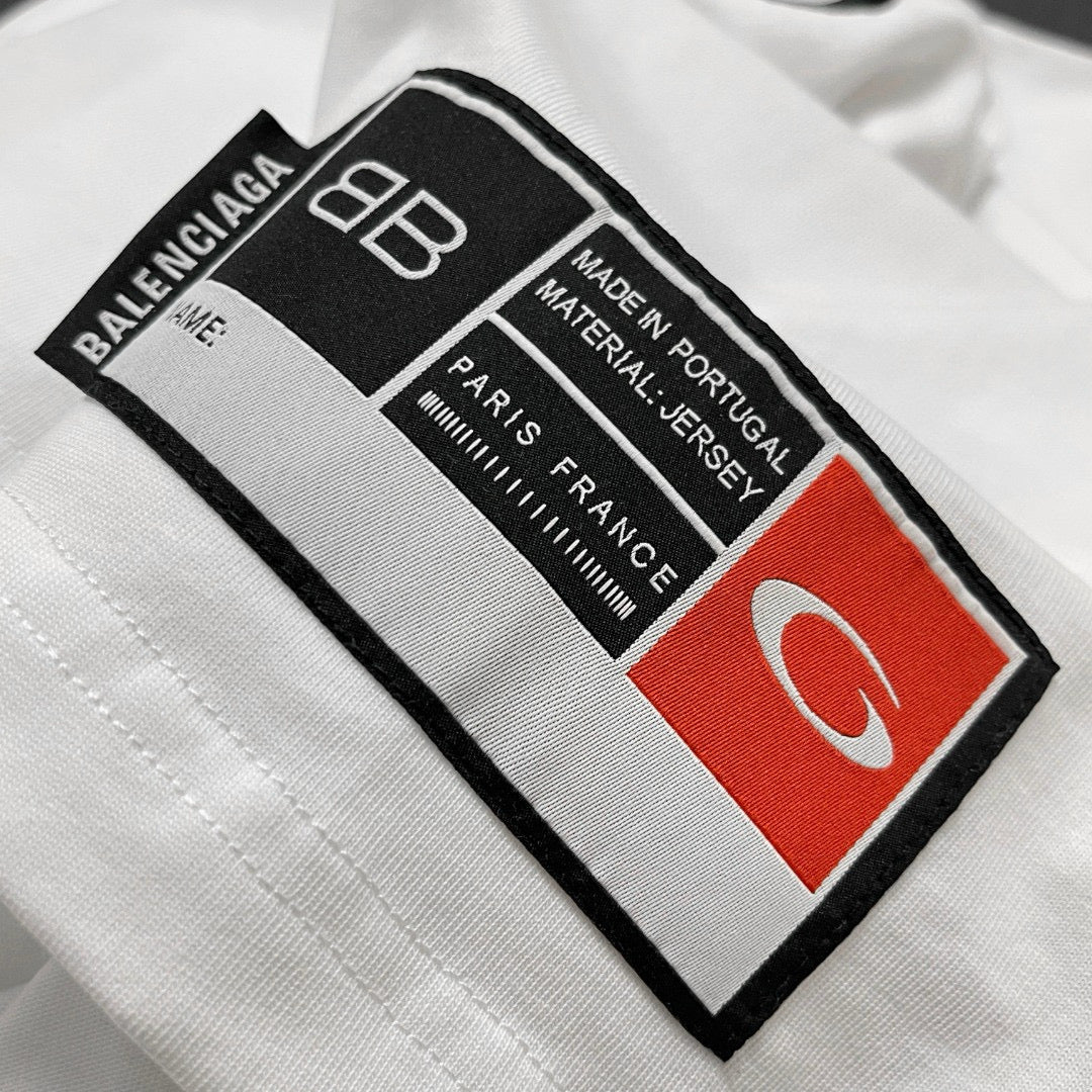 Black Jersey Numeral Short-Sleeve - Men's