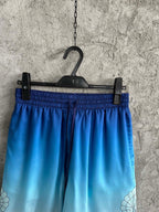 Blue Nylon Gradient Swim - Men's