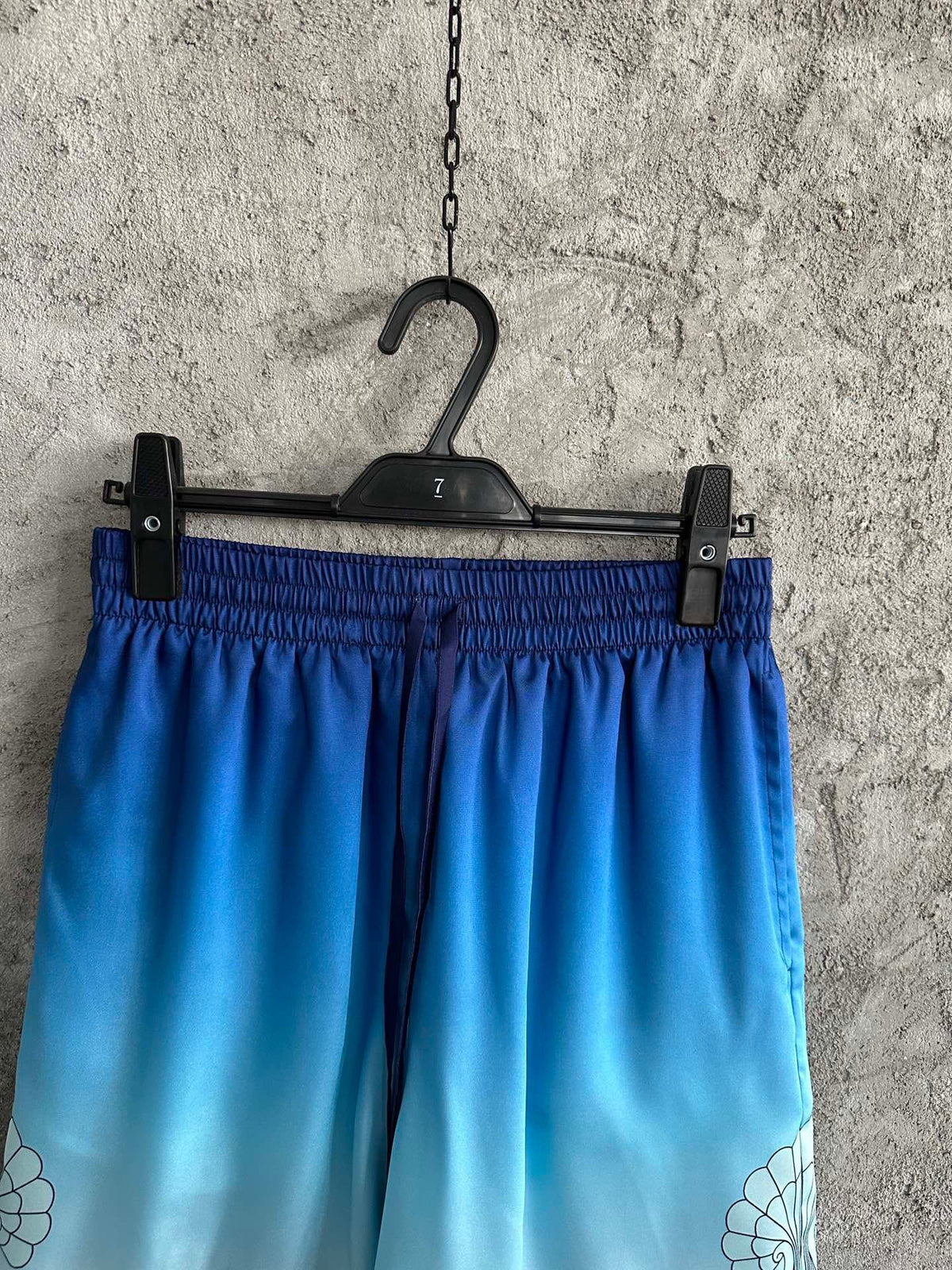 Blue Nylon Gradient Swim - Men's