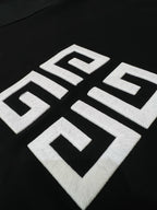 Navy Cotton Logo Pullover - Men's