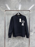 Black and White Sweatshirt - Men's