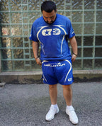 Dark Blue Shorts - Men's