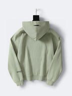 Grey Cotton Logo Pullover - Men's