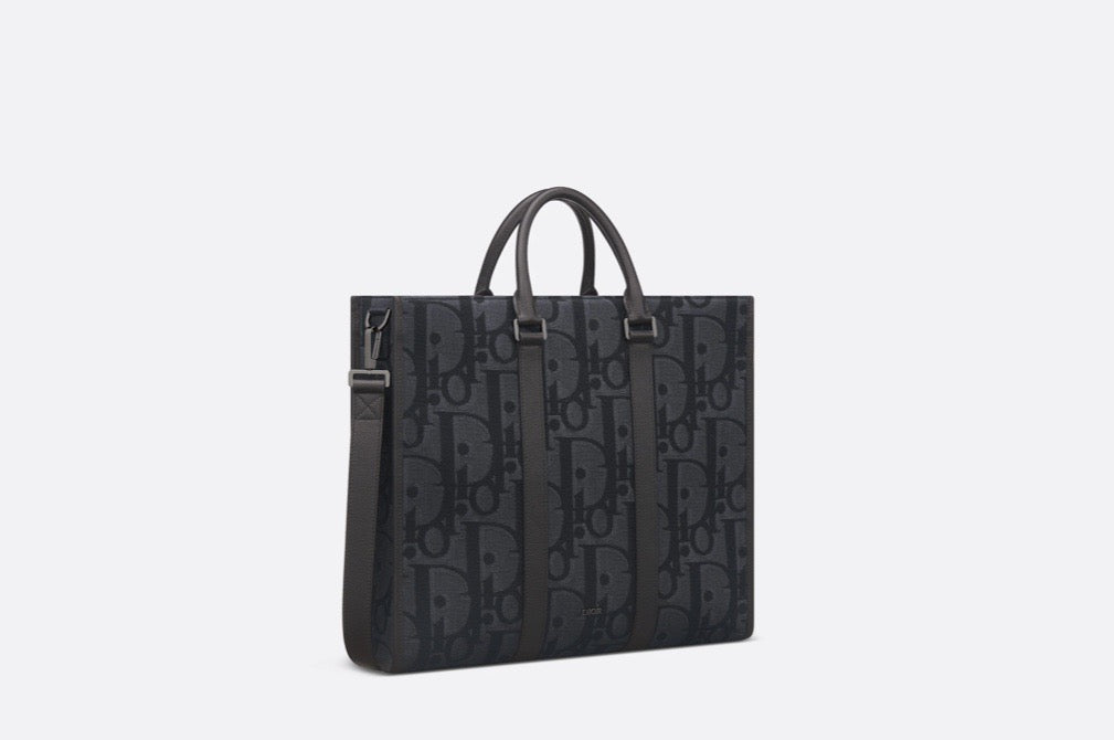 Handtasche in Schwarz und Grau