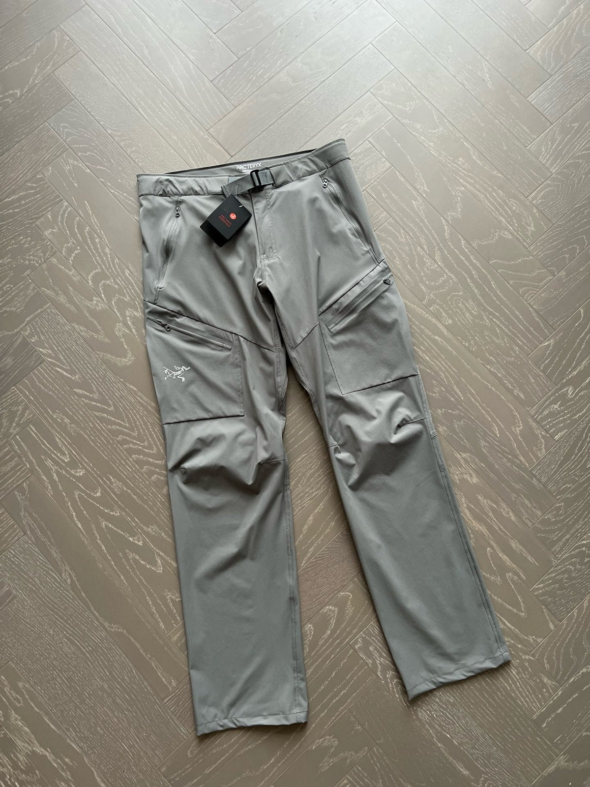 Black Nylon Technical Cargo - Men's