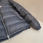 Schwarze Steppjacke – Herren