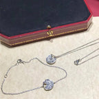 Amulette Diamond Silver Bracelet – LUX VERSE Luxury Designer Fashion Outlet