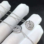 Amulette Diamond Silver Bracelet – LUX VERSE Luxury Designer Fashion Outlet