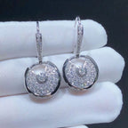 Amulette Earrings Diamond Silver – LUX VERSE Luxury Designer Fashion Outlet