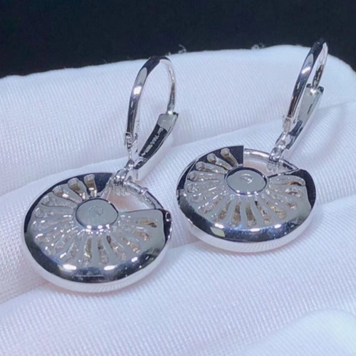 Amulette Earrings Diamond Silver – LUX VERSE Luxury Designer Fashion Outlet