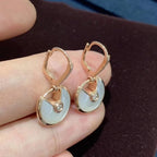 Amulette Earrings Small Mop Gold – LUX VERSE Luxury Designer Fashion Outlet