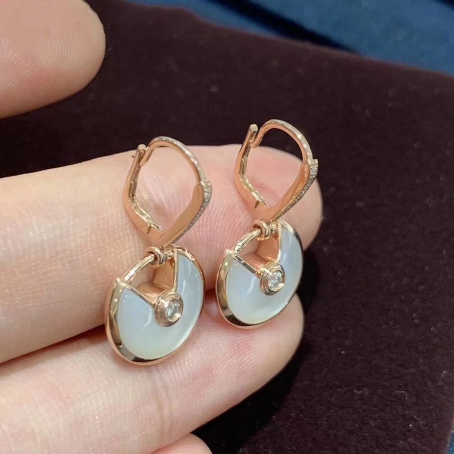Amulette Earrings Small Mop Gold – LUX VERSE Luxury Designer Fashion Outlet