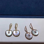 Amulette Earrings Small Mop Gold – LUX VERSE Luxury Designer Fashion Outlet