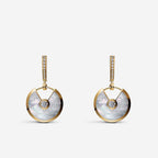 Amulette Earrings Small Mop Gold – LUX VERSE Luxury Designer Fashion Outlet