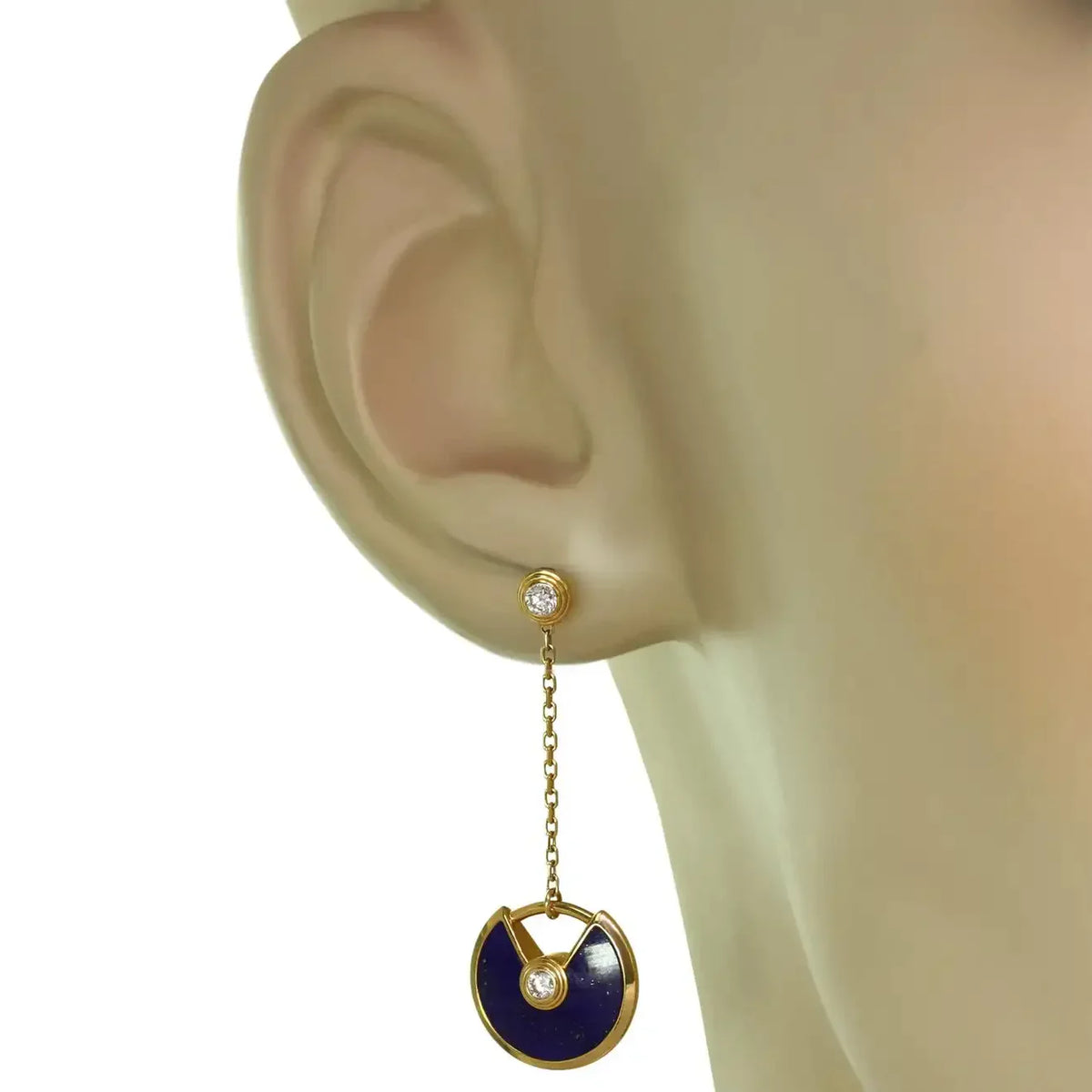 Amulette Drop Earrings Agate Gold – LUX VERSE Luxury Designer Fashion Outlet