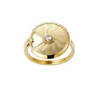 Amulette Yellow Ring Gold Diamond – LUX VERSE Luxury Designer Fashion Outlet