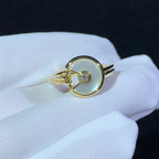 Amulette Mop Ring Gold Diamond – LUX VERSE Luxury Designer Fashion Outlet