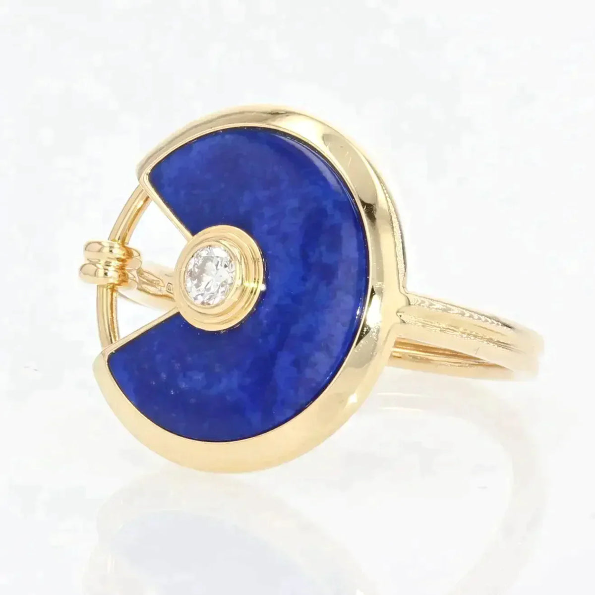 Amulette Agate Ring Gold Diamond – LUX VERSE Luxury Designer Fashion Outlet
