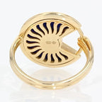 Amulette Agate Ring Gold Diamond – LUX VERSE Luxury Designer Fashion Outlet