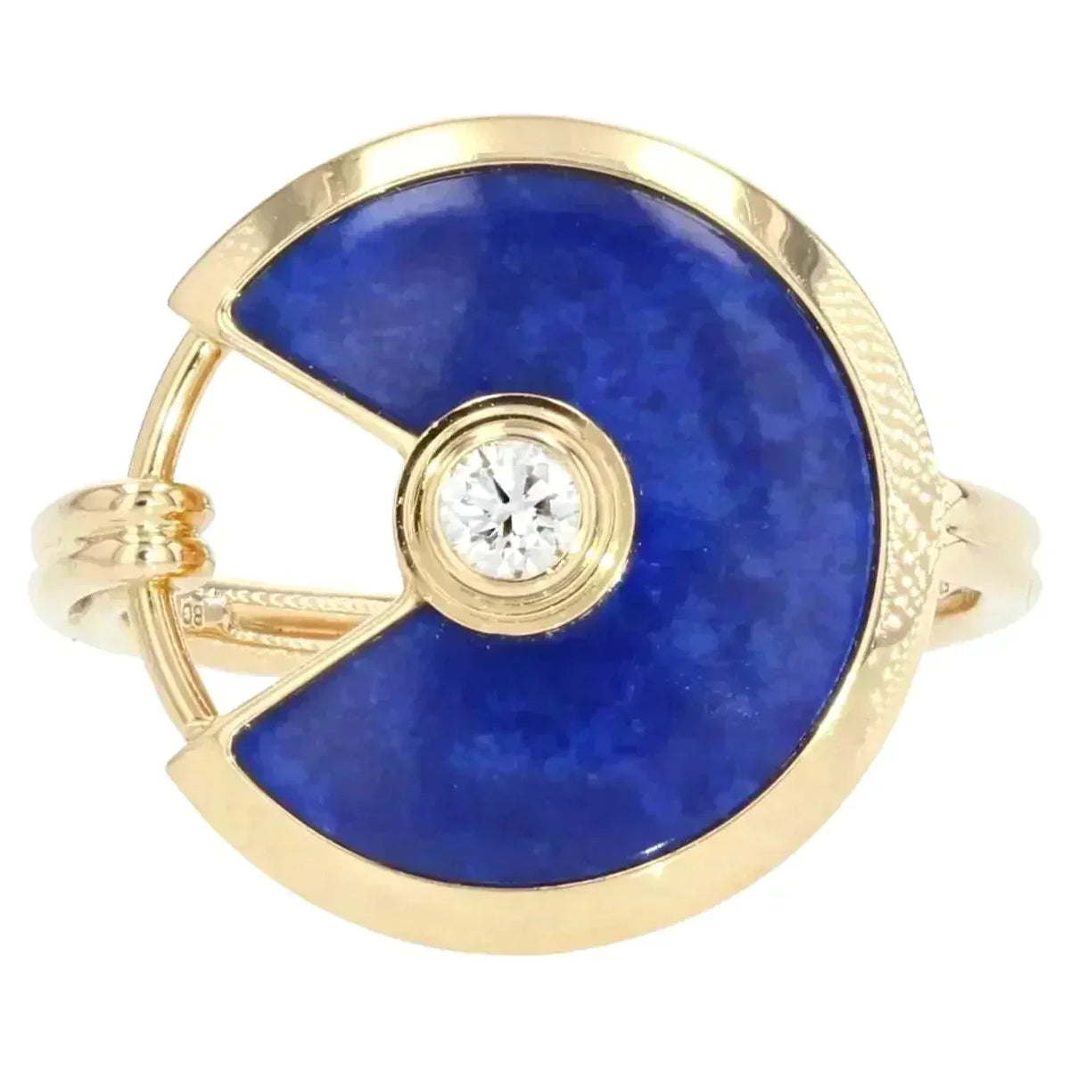 Amulette Agate Ring Gold Diamond – LUX VERSE Luxury Designer Fashion Outlet