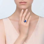 Amulette Agate Ring Gold Diamond – LUX VERSE Luxury Designer Fashion Outlet