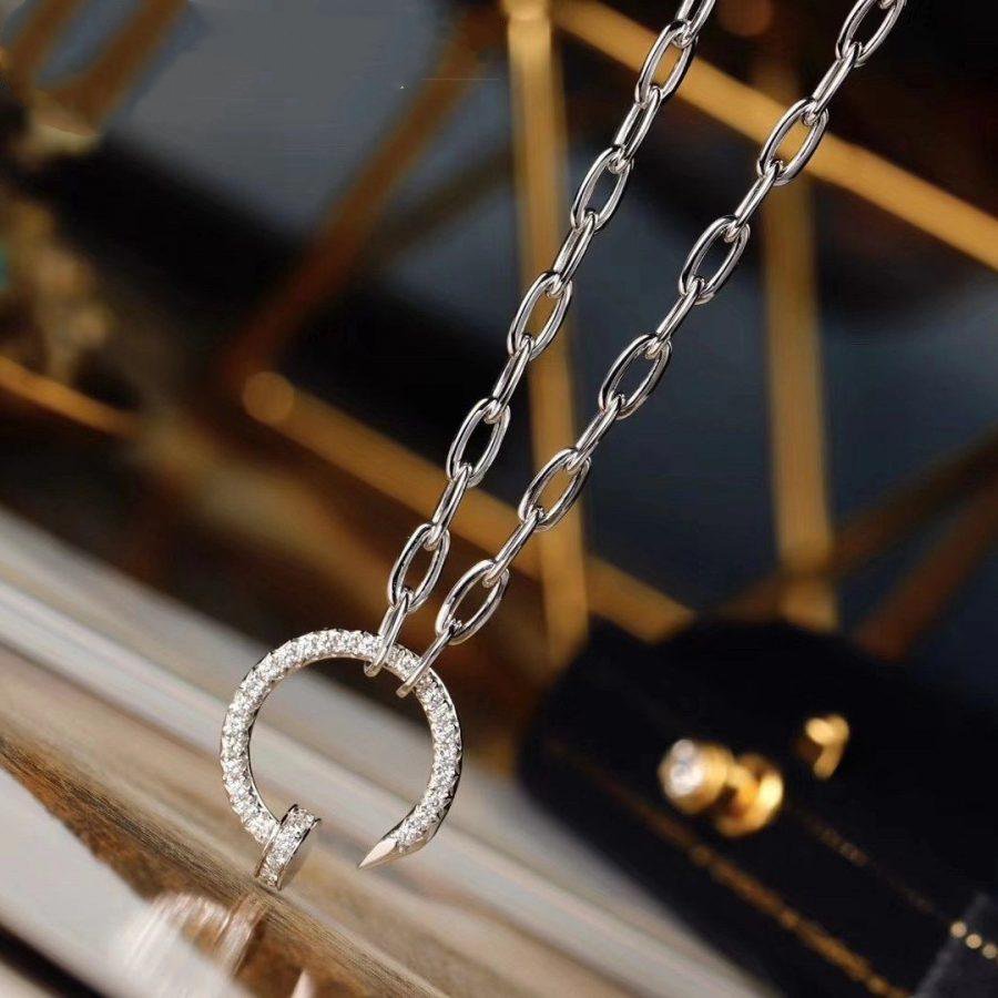 Juste Necklace Un Clou Diamonds – LUX VERSE Luxury Designer Fashion Outlet