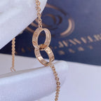 Love Bracelet Double Ring – LUX VERSE Luxury Designer Fashion Outlet