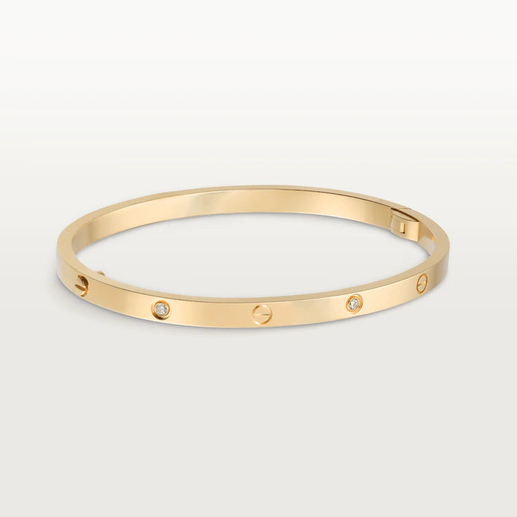 Love Bracelet 3.65mm 6 Diamonds – LUX VERSE Luxury Designer Fashion Outlet