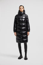 Cavettaz Long Down Jacket – the long puffer is crafted from nylon laqué, an instantly recognizable brand – LUX VERSE Luxury Designer Fashion Outlet