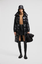 Cavettaz Long Down Jacket – the long puffer is crafted from nylon laqué, an instantly recognizable brand – LUX VERSE Luxury Designer Fashion Outlet