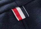 Red Jersey Bar Stripe Drawstring - Men's