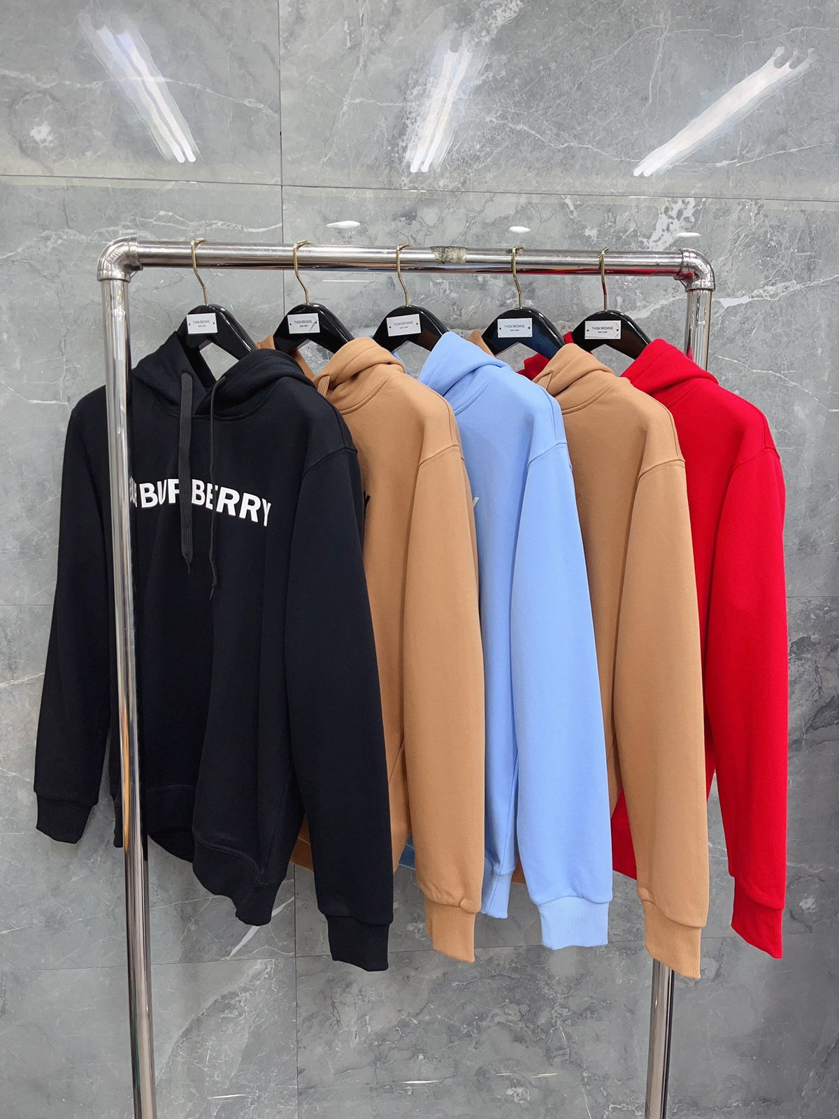 Black Cotton Bold Text Pullover - Men's