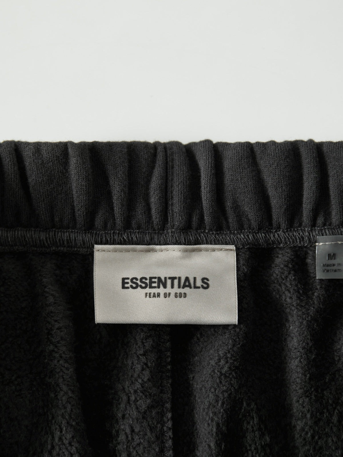 Essentials Black Tonal Sweat Trousers - Men's