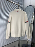 RWB Stripe Cardigan Navy - Men's