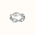 Enchainee Ring Silver – LUX VERSE Luxury Designer Fashion Outlet