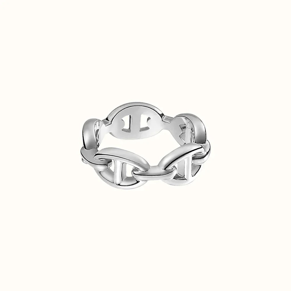 Enchainee Ring Silver – LUX VERSE Luxury Designer Fashion Outlet