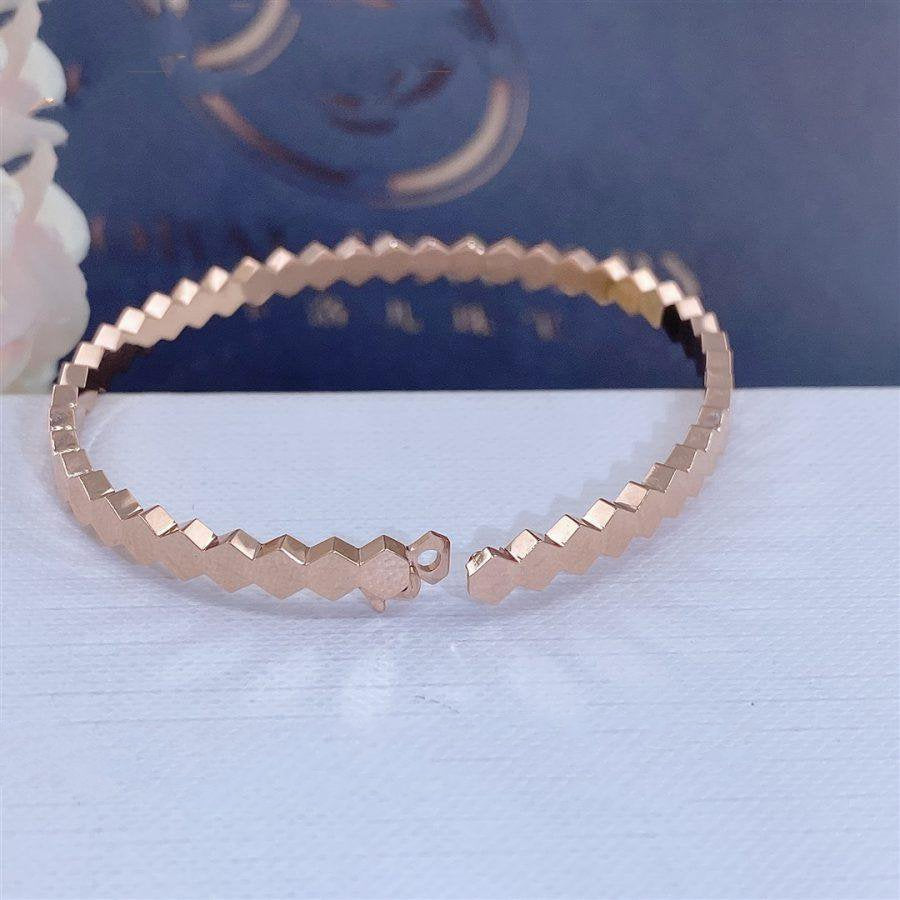 Bee Love Rose Gold Bracelet – LUX VERSE Luxury Designer Fashion Outlet